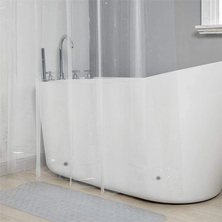 shower curtain transparent