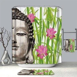 bathroom shower curtains waterproof